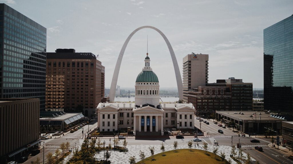 St. Louis' Iconic Gateway Arch.